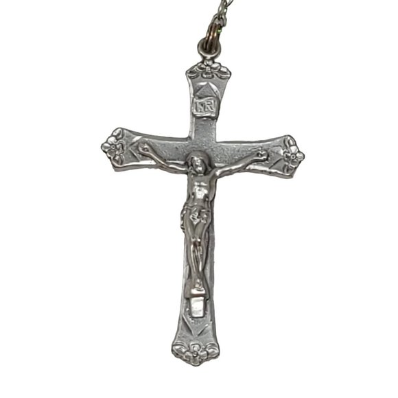 NOS Vintage Rosary Black Beads Malco Boxwood K of C Knights of Columbus 7693 - Picture 5 of 16